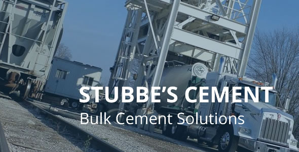 Stubbes Cement truck loading overlay